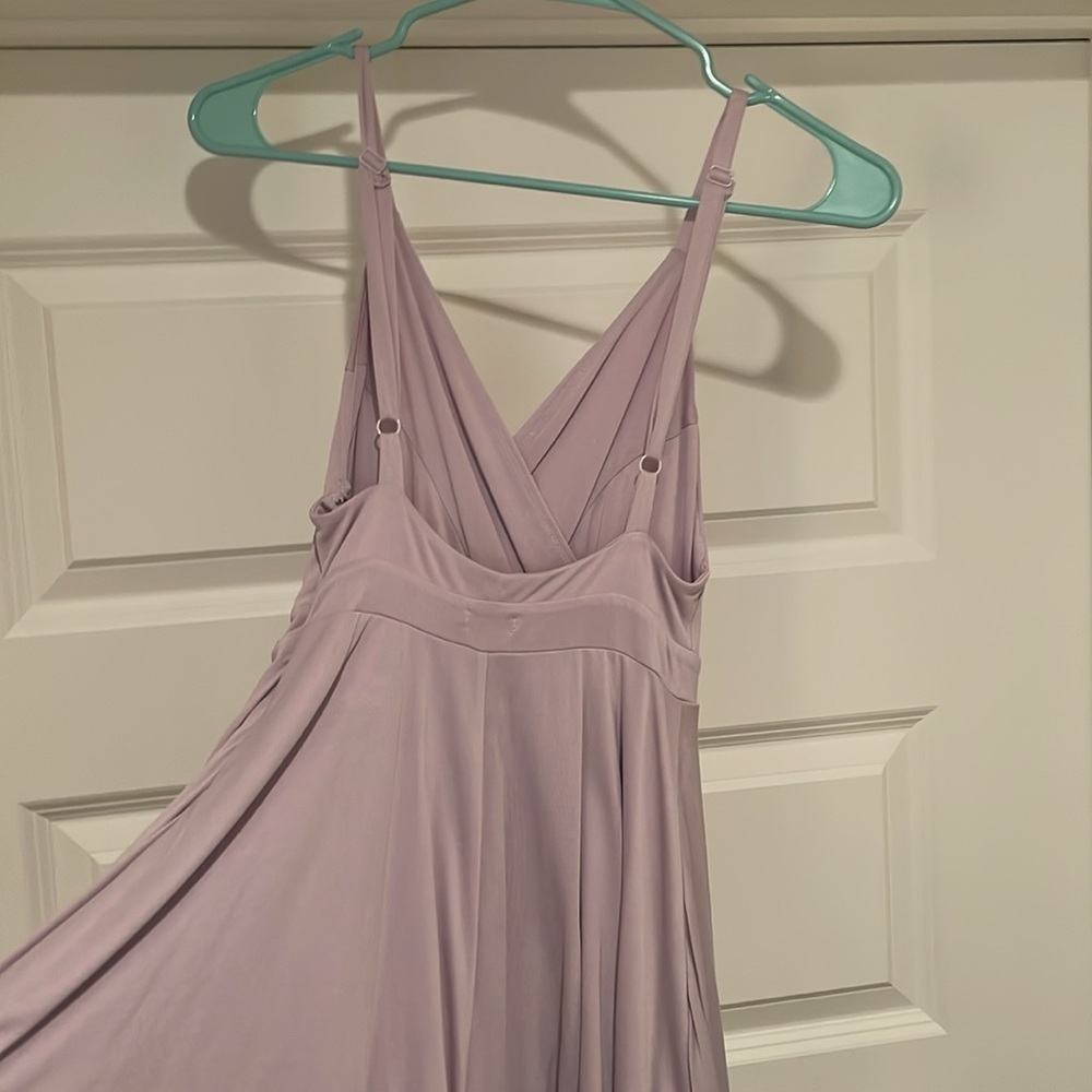 Kimici blueLavender Wrap Dress romper - Picture 3 of 5